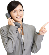 電話案内の女性